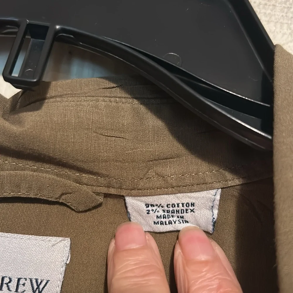 J. Crew Long Sleeve Button Down Shirt Size XL